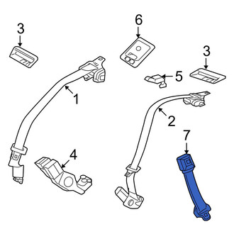 Ford OE - Rear Seat Belt Extension