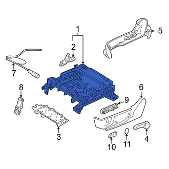 Ford OE - Left Seat Track