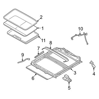 Ford OE - Roof - Sunroof (Flex / Gas)