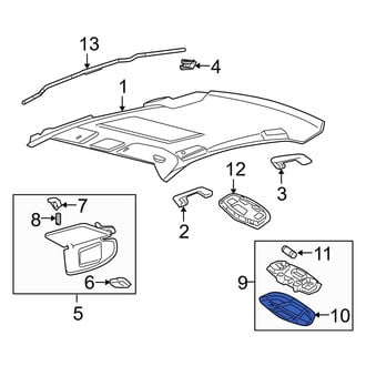 Ford OE - Dome Light Lens