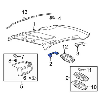Ford OE - Front Right Interior Grab Bar