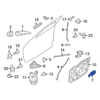 Ford OE - Front Right Inner Interior Door Handle