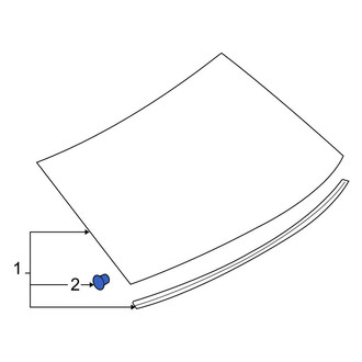 Ford OE - Rear Window Defroster Switch Connector