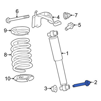 Ford OE - Lower Suspension Shock Absorber Bolt