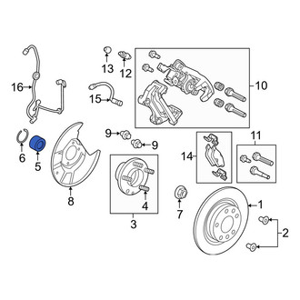 Ford OE - Rear Wheel Bearing