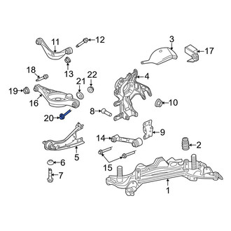 Ford OE - Rear Lower Suspension Control Arm Bolt