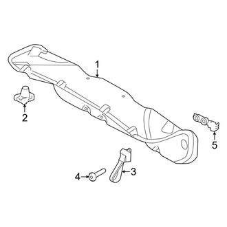 Ford OE - Trunk Lid - Interior Trim (From 12/01/09), (Flex / Gas)