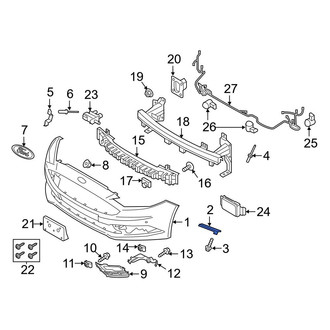 Ford OE - Front Left Bumper Cover Bracket