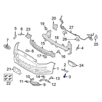 Ford OE - Bumper Cover Bolt