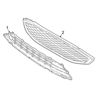 Ford OE - Front Bumper & Grille - Grille & Components (Sport)
