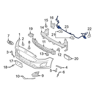 Ford OE - Front Headlight Wiring Harness