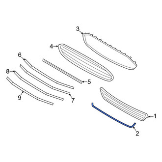 Ford OE - Front Lower Grille Molding