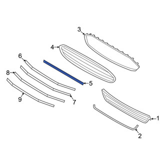 Ford OE - Grille Molding