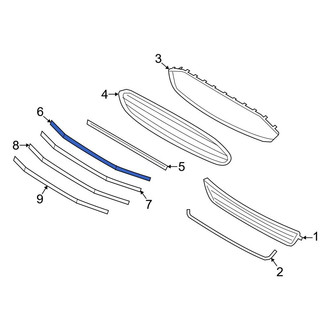 Ford OE - Grille Molding