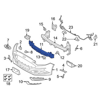Ford OE - Front Bumper Impact Absorber