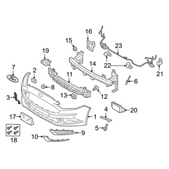 Ford OE - Front Tow Eye Cap