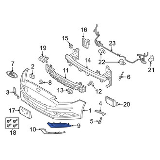 Ford OE - Front Left Fog Light Trim