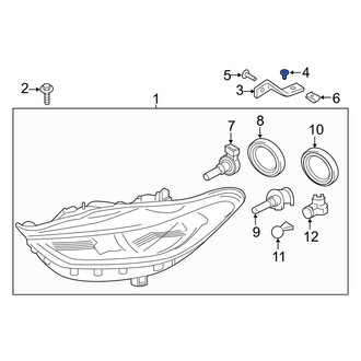 Ford OE - Outer Headlight Mounting Bolt