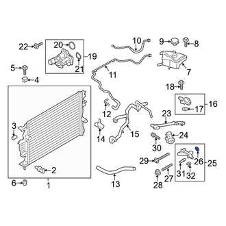 Ford OE - Engine Coolant Outlet O-Ring
