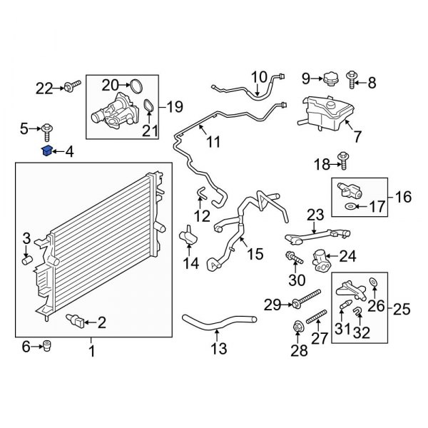 Radiator Insulator