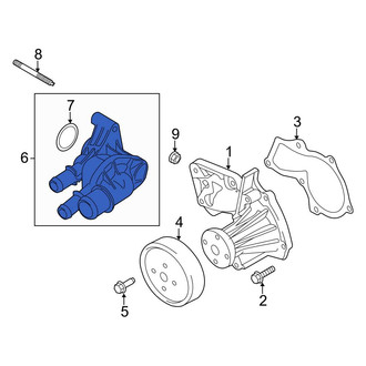 Ford OE - Engine Coolant Thermostat Kit