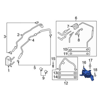 Ford OE - Automatic Transmission Oil Cooler