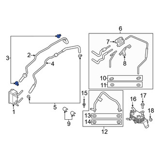 Ford OE - Radiator Hose Clamp