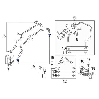 Ford OE - Radiator Hose Clamp