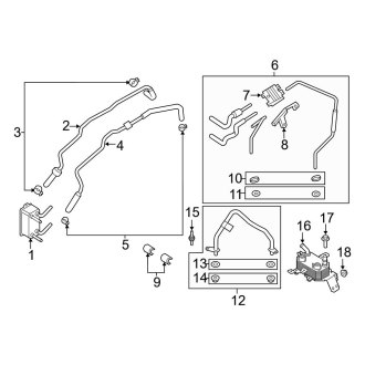 2020 Ford Fusion OEM Transmission Parts | Coolers — CARiD.com