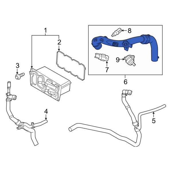 Turbocharger Inlet Hose