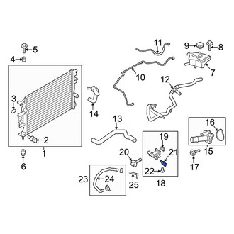 Ford OE - Engine Coolant Temperature Sensor