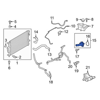 Ford OE - Engine Coolant Thermostat Kit