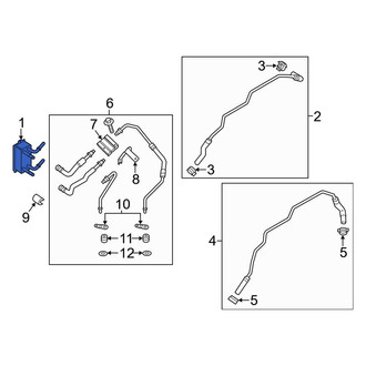 Ford OE - Automatic Transmission Oil Cooler