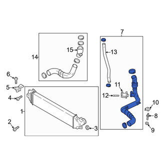 Ford OE - Intercooler Pipe