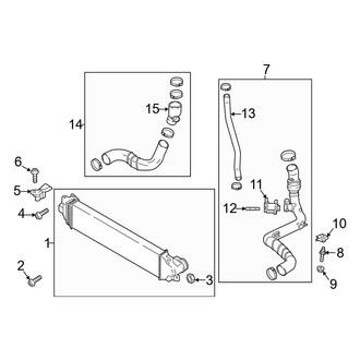 Ford OE - Cooling - Intercooler (2.0L)