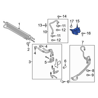 Ford OE - Automatic Transmission Oil Cooler
