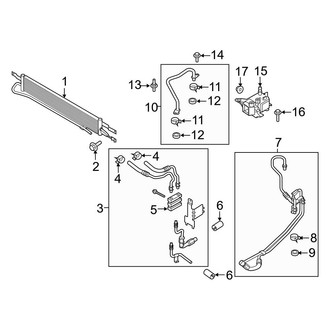 Ford OE - Cooling - Trans Oil Cooler (2.0L)