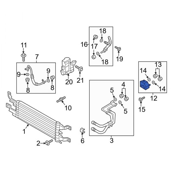 Automatic Transmission Oil Cooler Control Valve