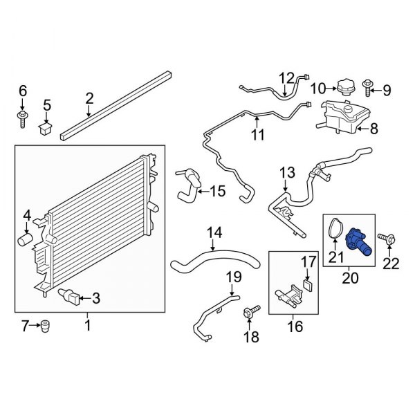 Engine Coolant Thermostat Kit