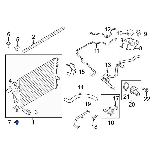 Radiator Insulator