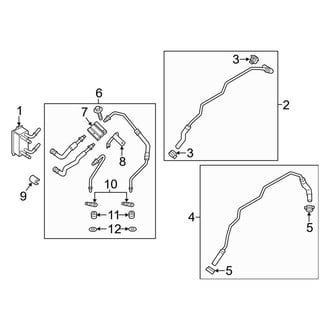 Ford OE - Cooling - Trans Oil Cooler (2.5L)