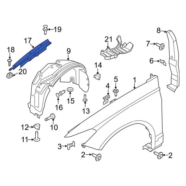 Fender Filler Panel