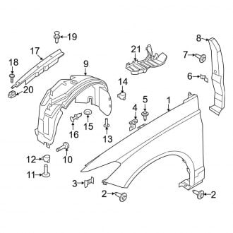 2016 Ford Fusion OEM Exterior & Body Parts — CARiD.com