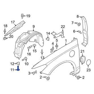 Ford OE - Bumper Cover Screw