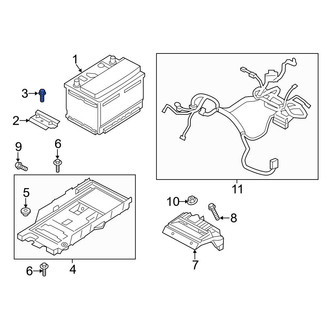 Ford OE - Battery Hold Down Bolt