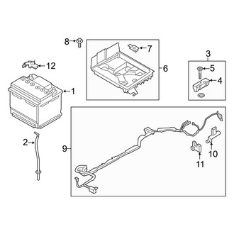 Ford OE - Electrical - Battery (Conventional, Battery)