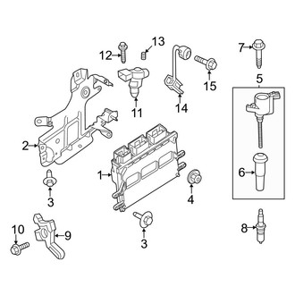 Ford OE - Electrical - Ignition System (2.5L)