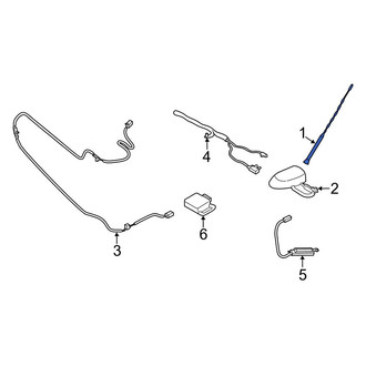 Ford OE - Radio Antenna Mast
