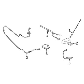 Ford OE - Electrical - Antenna