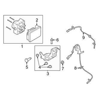 Ford OE - Electrical - ABS Components (To 07/13/2014), (Energi SE / Energi Titanium / SE Hybrid / Titanium Hybrid)